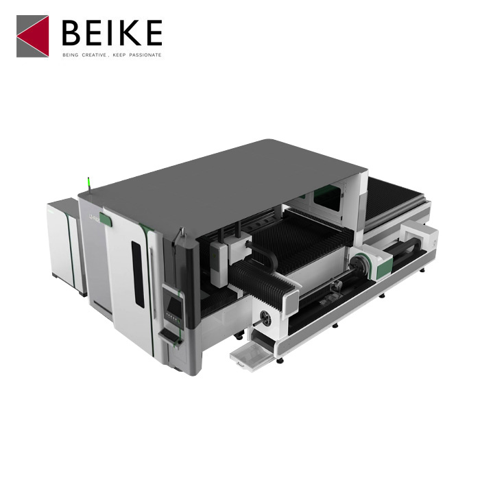 Dual-Use Exchange Platform Steel Plate & Tube Fiber Laser Cutting Machine