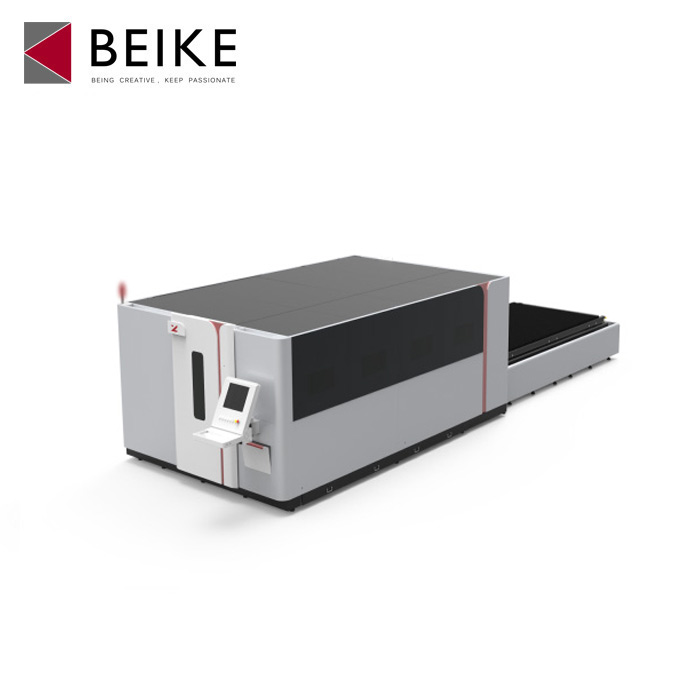 Guild Upgraded Shuttle Enclosed Design Steel Plate Fiber Laser Cutting Machine